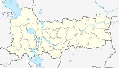 Kuzino is located in Vologda Oblast