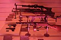 抗美援朝義勇軍の装備として展示されるRPD軽機関銃。
