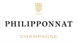 Logo Philipponnat sur un carton de bouteilles de champagne.