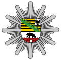 Aktueller Polizeistern der Polizei Sachsen-Anhalt
