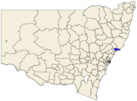 Порт-Стивенс LGA in NSW.png