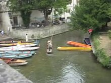 Файл: Punting Cherwell Magdalen Bridge Oxford.ogv