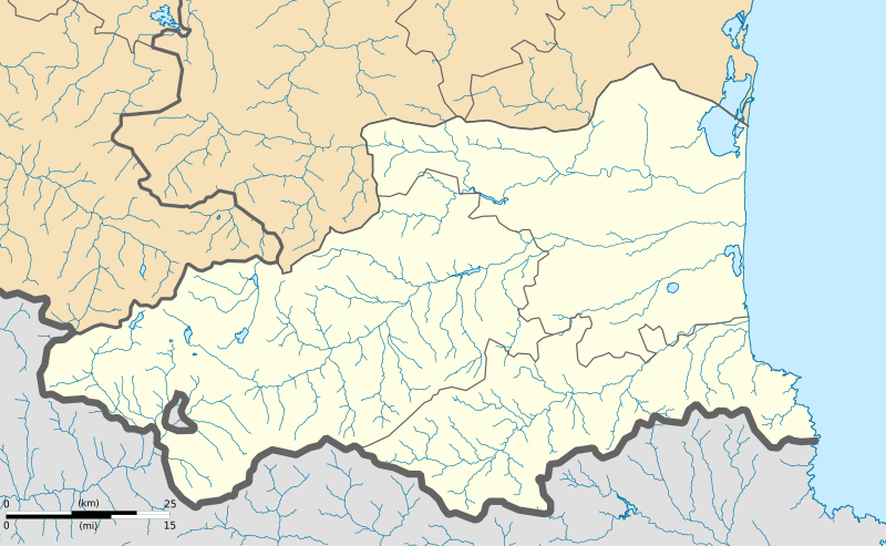 Carte des Pyrénées-Orientales