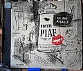 Titelseite eines Schallplatten-Albums der amerikanischen Marke Vox mit Edith-Piaf-Aufnahmen der frz. Polydor