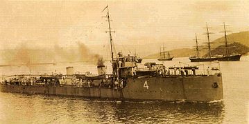 Pará-class destroyer Rio Grande do Norte, 1908.