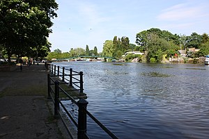 English: River Thames, Twickenham Riverside