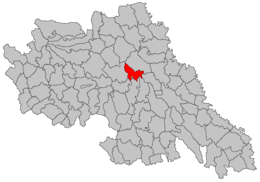 Românești – Mappa