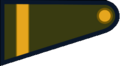 Insignia de suboficial principal del Ejército Argentino