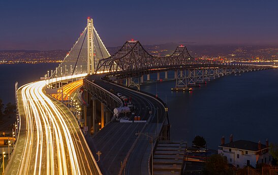 پل معلق خلیج سانفرانسیسکو-اوکلند