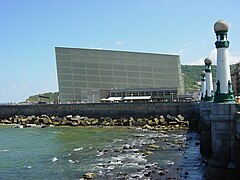 Palaciu de Congresos y Auditoriu Kursaal, de Rafael Moneo (San Sebastián), 1999