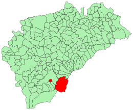 Real Sitio de San Ildefonso – Mappa