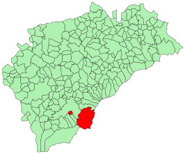 Kaart van Real Sitio de San Ildefonso