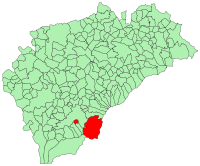 Localisation de Real Sitio de San Ildefonso