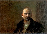 Autorretrato no ateliê, 1897