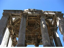 Gümüşkesen chambered tomb monument in Milas, built during the city's Roman Period and modelled on the Mausoleum of Mausolus