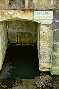 The source of the Loing in Sainte-Colombe-sur-Loing.