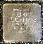 Stolperstein Benno Freudenthaler