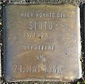 Stolperstein für ein Sinto (Hacketäuerstraße 66)