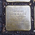 Stolperstein Göttingen Bühlstraße 28a Meta Müller