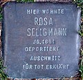 Stolperstein Rosa Seligmann