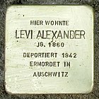 Stolperstein für Levi Alexander