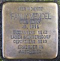 Stolperstein für Fanny Mendel (Aachener Straße 67)