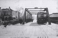 約1910年代行駛的長崎電氣軌道電車