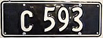 Номерной знак TONGA c.1967 (G) - Flickr - woody1778a.jpg