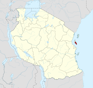 Центрально-Южный Занзибар на карте