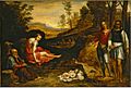 Teniers naar Giorgione, De ontdekking van Paris, Brussel[1]