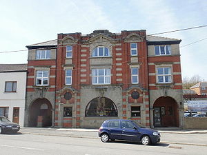 English: Former Central Surgery, Tredegar - Lo...