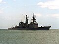 USS Elliot entering Pearl Harbor on 1 June 1991