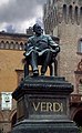 Monumento a Giuseppe Verdi a Busseto.