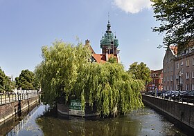 Le canal de Radunia et le Grand Moulin à Gdańsk.