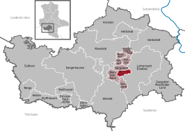 Kaart van Wimmelburg