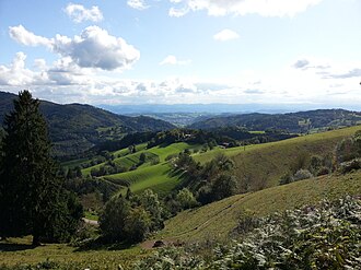 Blick von der Passhöhe