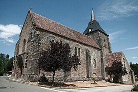 The church of Saint Christophe, in Saint-Christophe-du-Jambet