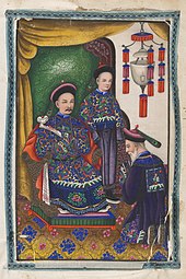 Patriarchal family Qing Dai Guan Huan Ren Jia Ju Jia Sheng Huo Tu Ji . Guan Ren Jin Jian .jpg