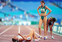 athletes after a race
