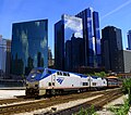 Image 11Amtrak train on the Empire Builder route departs Chicago from Union Station. (from Chicago)