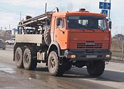 チュメニのKamAZ-43114(PBU-2掘削リグ搭載型) (2014年)