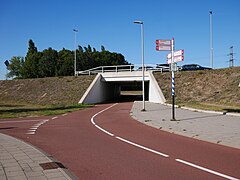 Lindenholt, Fahrradtunnel unterhalb des Neerbosscheweg