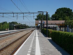 Hoogeveen, Bahnsteiggleis 1