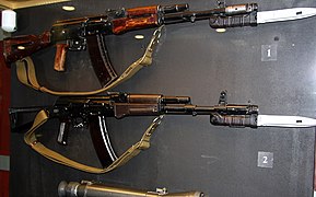 AK74 1-model va AKS74 6X5 pichoqli