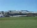 Addlebrough in winter, viewed from Askrigg Bottoms