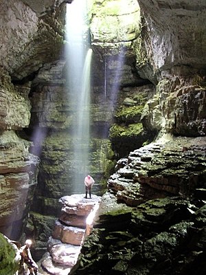 Stephens Gap, A vertical cave in Alabama, USA