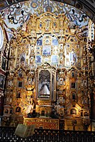 Capilla doméstica del monasterio de Tepotzotlán, México.