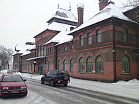 Krylbo station, 1900