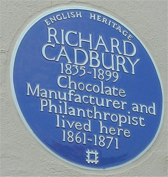 http://upload.wikimedia.org/wikipedia/commons/thumb/7/7a/Blue_plaque_Richard_Cadbury.jpg/567px-Blue_plaque_Richard_Cadbury.jpg