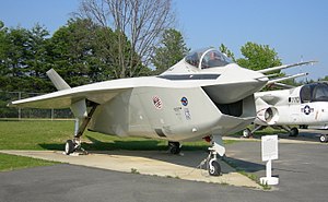 Boeing X-32B on display at the Patuxent River ...